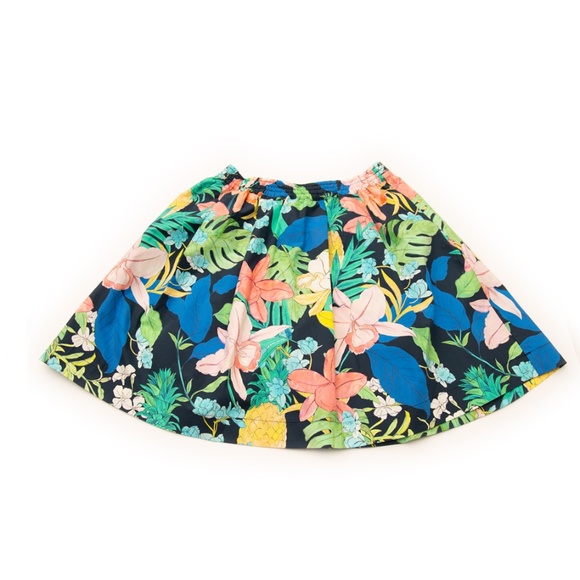 Zara Girls Soft Collection Floral Print Skirt  Size 11/12 - Picture 3 of 10